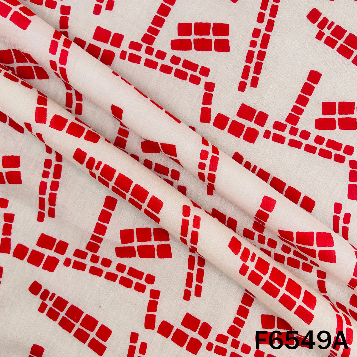 Printed Mul Cotton Fabric - F6549