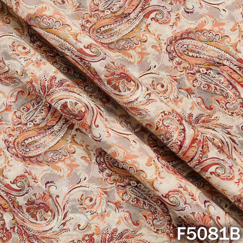 Digital Print Crepe Fabric-F5081