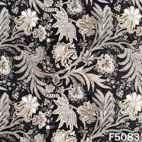 Digital Print Shimmer Cotton Fabric-F5083