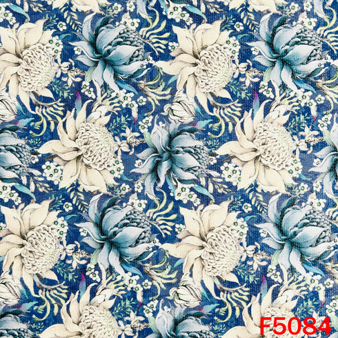 Digital Print Shimmer Cotton Fabric-F5084