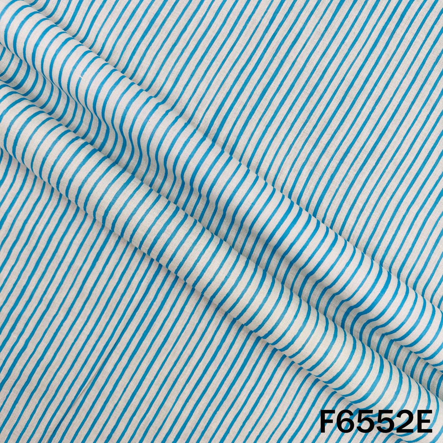 Stripes Mul Cotton Fabric - F6552