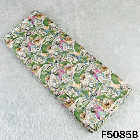 Digital Print Shimmer Cotton Fabric-F5085