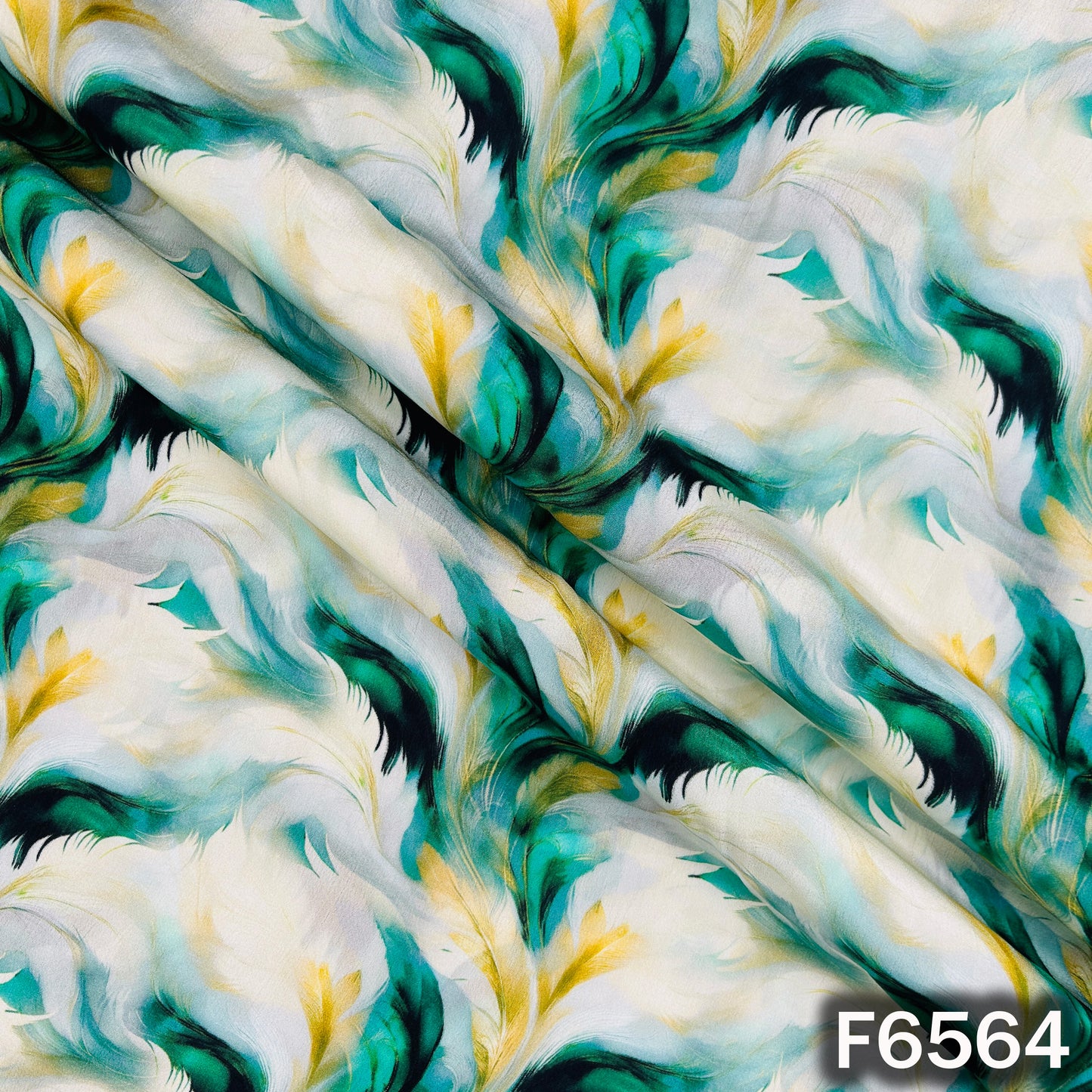 Digital Print Crepe Fabric - F6564