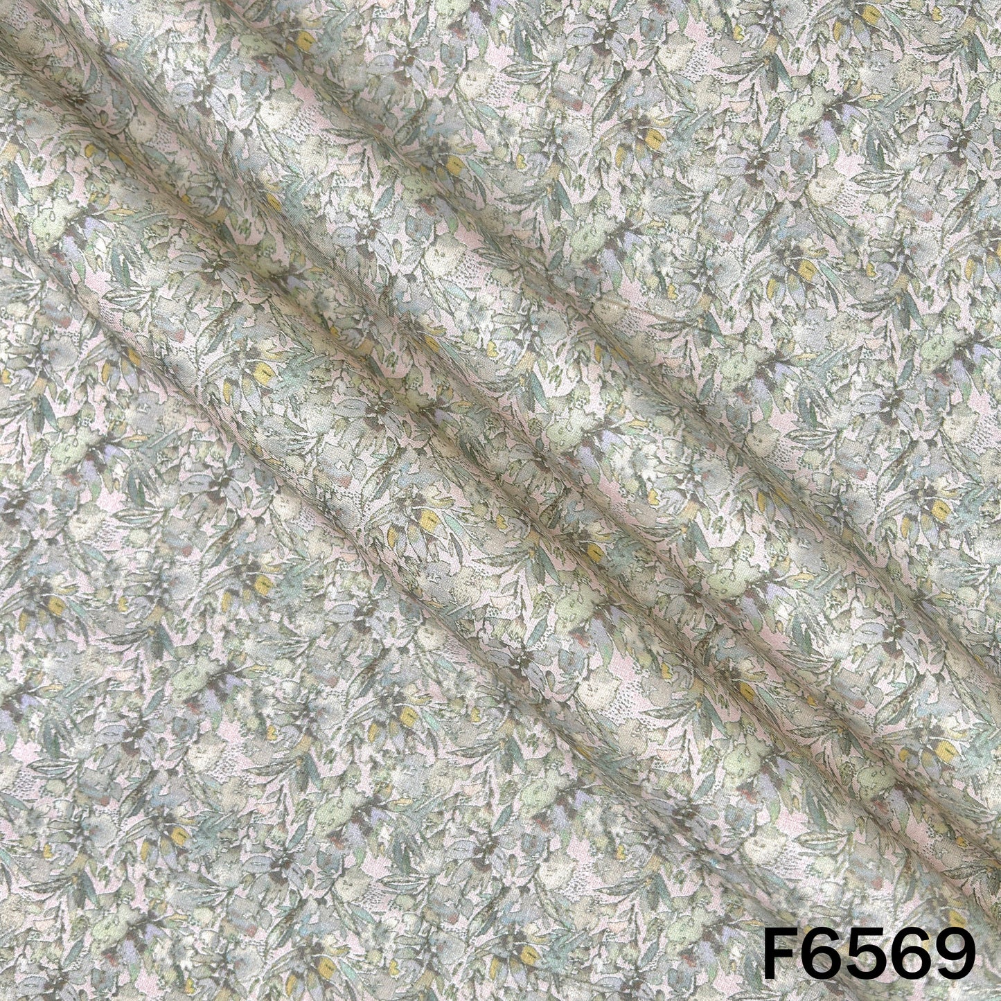Digital Print Cambric Cotton Fabric - F6569