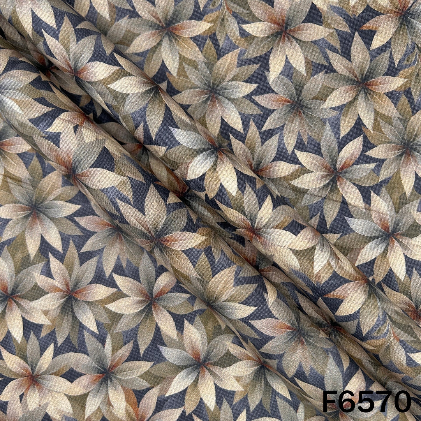 Digital Print Cambric Cotton Fabric - F6570