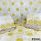 Dyeable Zari Patch Work Shimmer Tissue Fabric-F5091