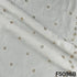 Thread Sequins Embroidered Cotton Silk Fabric - F5098