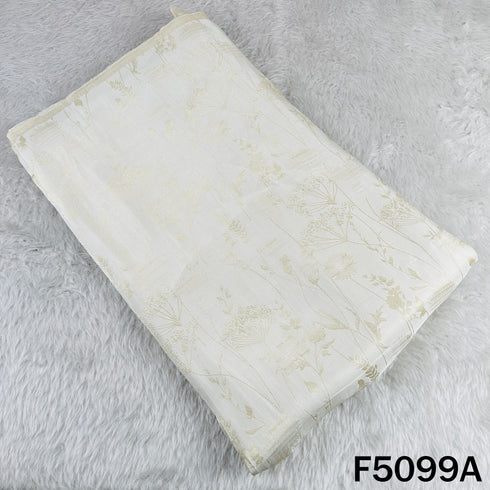 Zari Work Shimmer Tissue Fabric - F5099