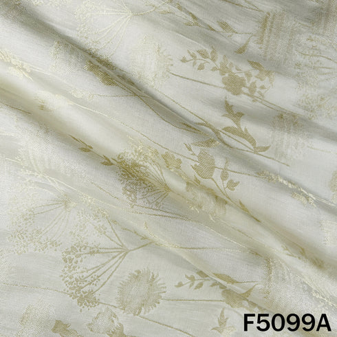 Zari Work Shimmer Tissue Fabric - F5099