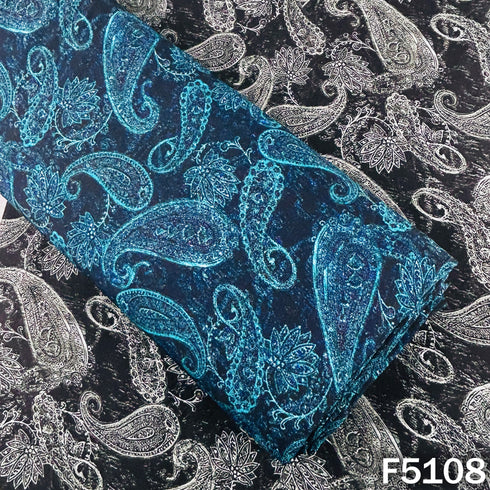 Digital Print Crepe Fabric - F5108
