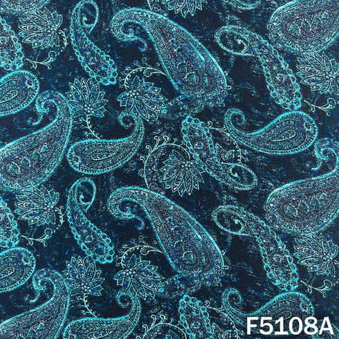 Digital Print Crepe Fabric - F5108