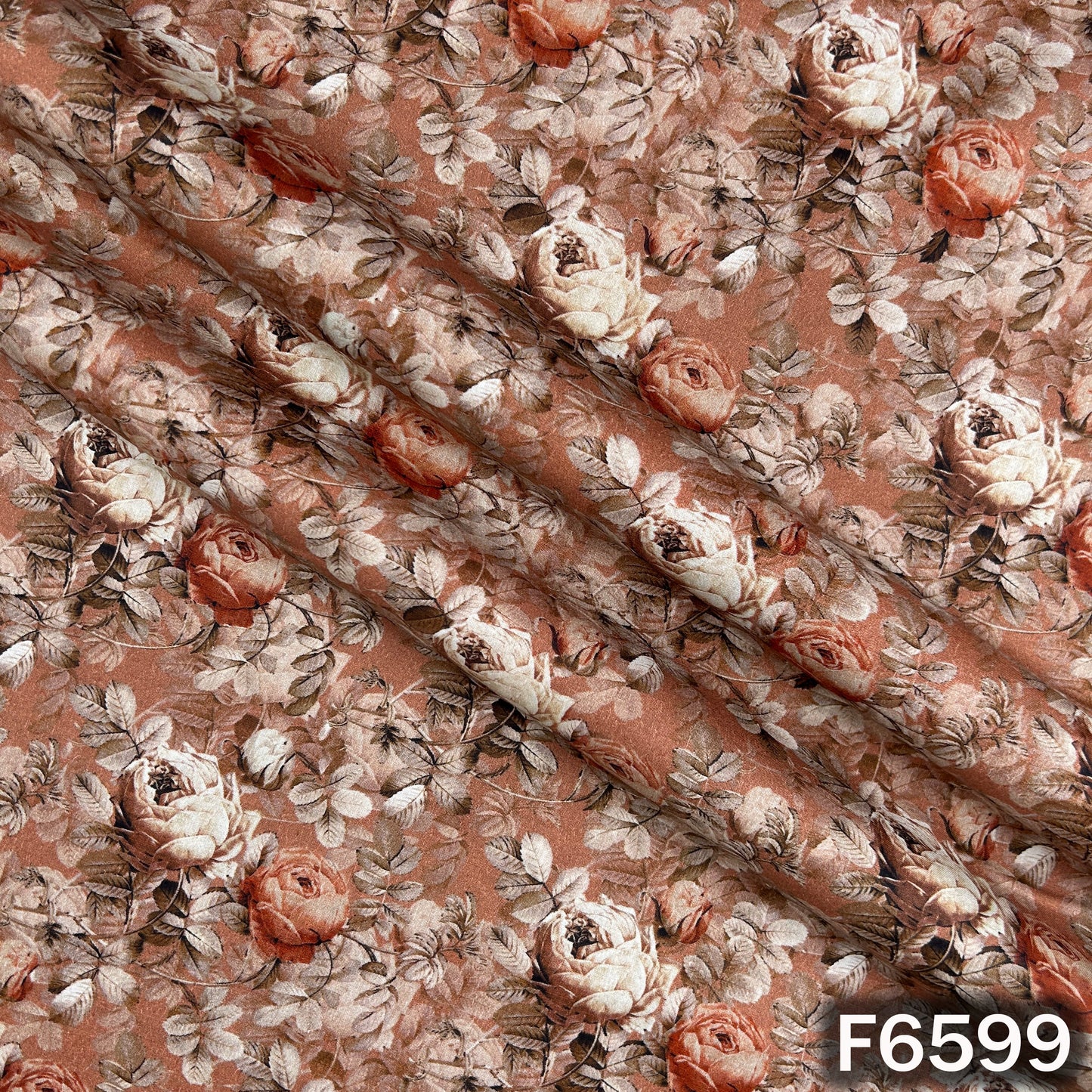 Digital Print Cambric Cotton Fabric - F6599
