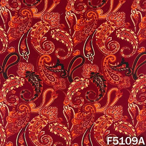 Digital Print Crepe Fabric - F5109