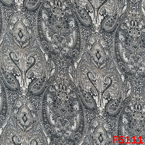 Digital Print Crepe Fabric - F5111