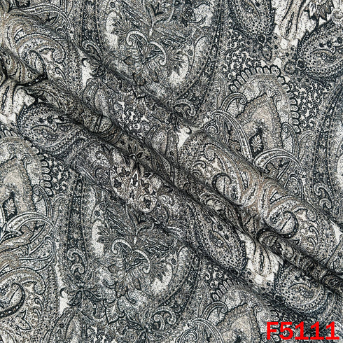 Digital Print Crepe Fabric - F5111