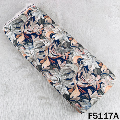 Digital Print Pashmina Fabric - F5117