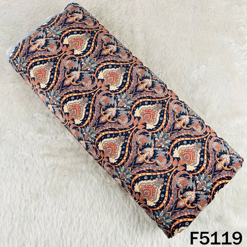 Digital Print Velvet Fabric - F5119