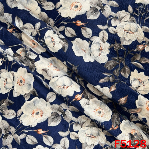 Digital Print Velvet Fabric - F5128