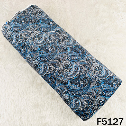 Digital Print Velvet Fabric - F5127