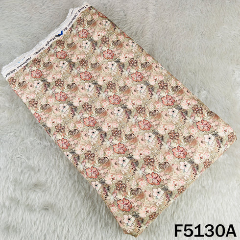 Digital Print Pashmina Fabric - F5130