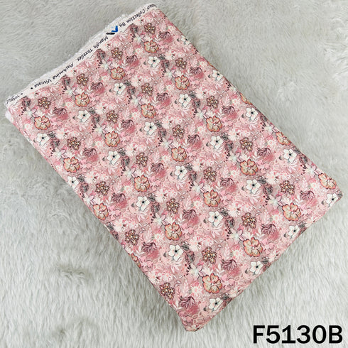 Digital Print Pashmina Fabric - F5130