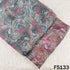 Digital Print Upada Silk Fabric - F5133