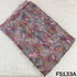 Digital Print Upada Silk Fabric - F5133