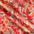 Digital Print Upada Silk Fabric - F5135