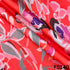 Digital Print Crepe Satin Fabric - F5140