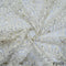 Dyeable Thread Sequins Embroidered Net Fabric-F3105