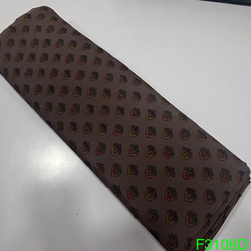 Printed Crepe Fabric-F3106