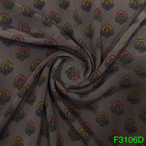 Printed Crepe Fabric-F3106