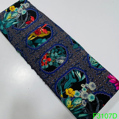 Printed crepe Fabric-F3107