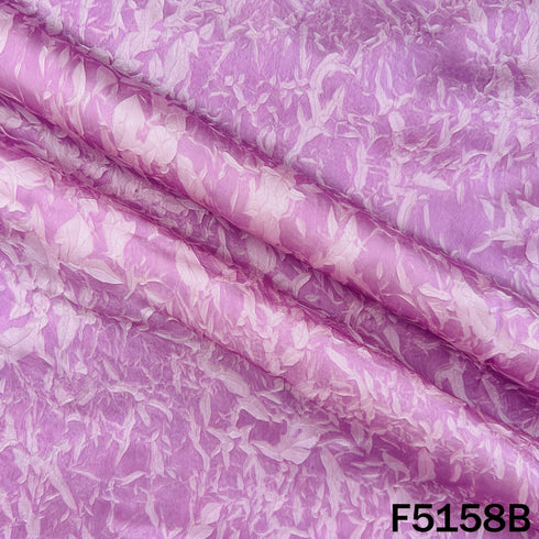 Digital Print Crush Satin Fabric - F5158