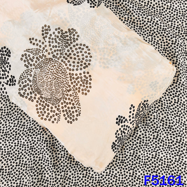 Digital Print Viscose Crepe Fabric - F5161