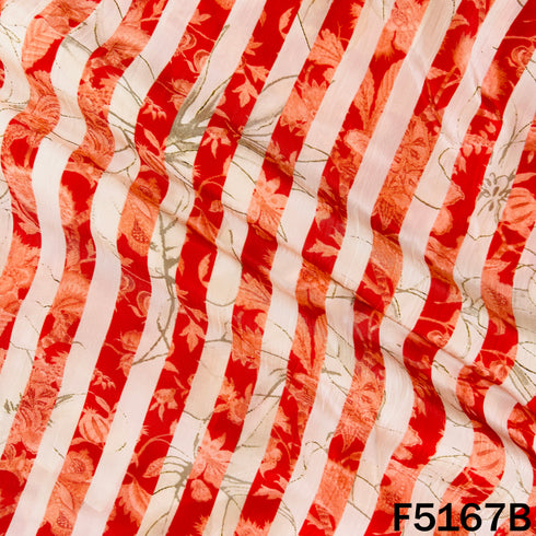 Digital Print Viscose Crepe Fabric F-5167