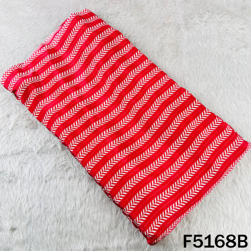 Digital Print Viscose Crepe Fabric- F5168