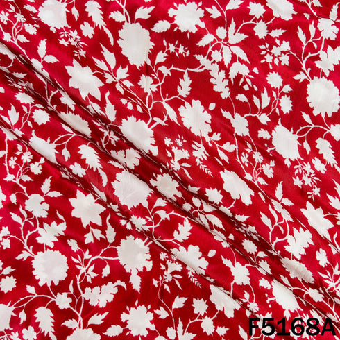 Digital Print Viscose Crepe Fabric- F5168