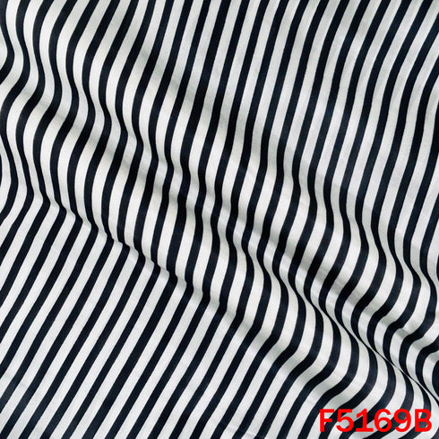 Digital Print Viscose Crepe Fabric - F5169