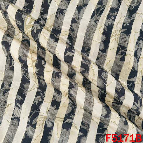 Digital Print Viscose Crepe Fabric - F5171