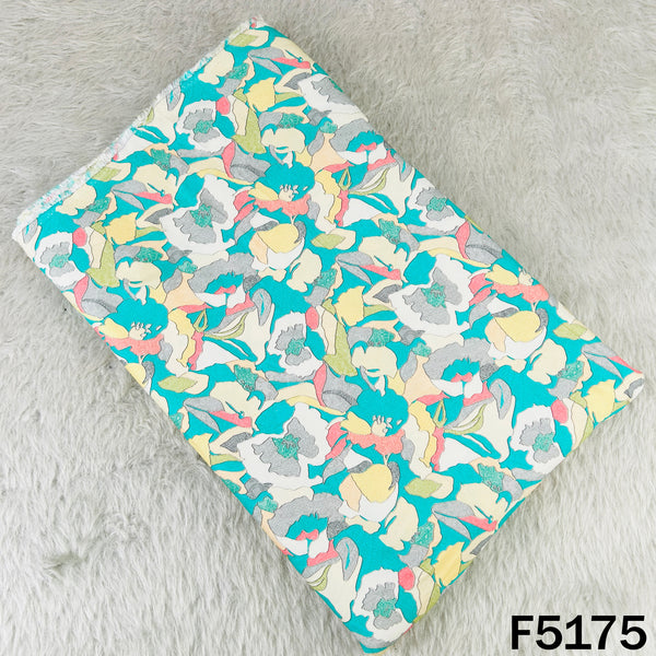 Digital Print Pashmina Fabric - F5175