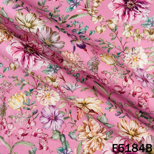 Digital Print Pashmina Fabric - F5184