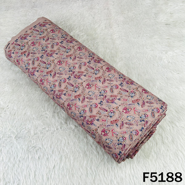 Digital Print Pashmina Fabric - F5188