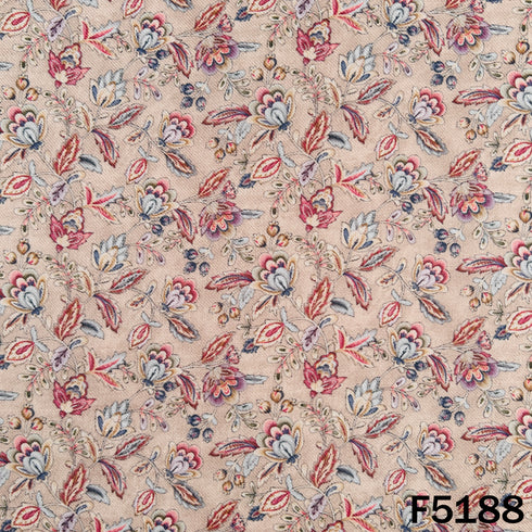 Digital Print Pashmina Fabric - F5188