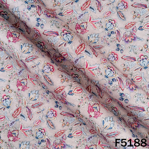 Digital Print Pashmina Fabric - F5188