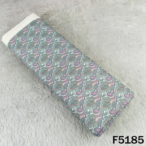 Digital Print Pashmina Fabric - F5185