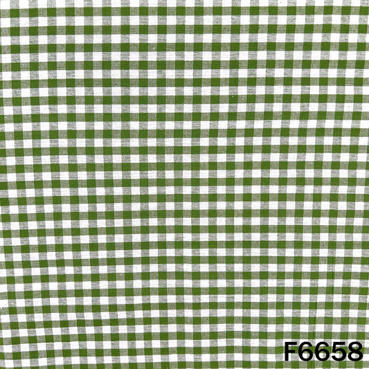 Check Casement Fabric - F6658