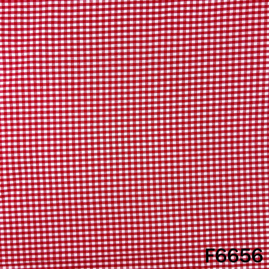 Check Casement Fabric - F6656