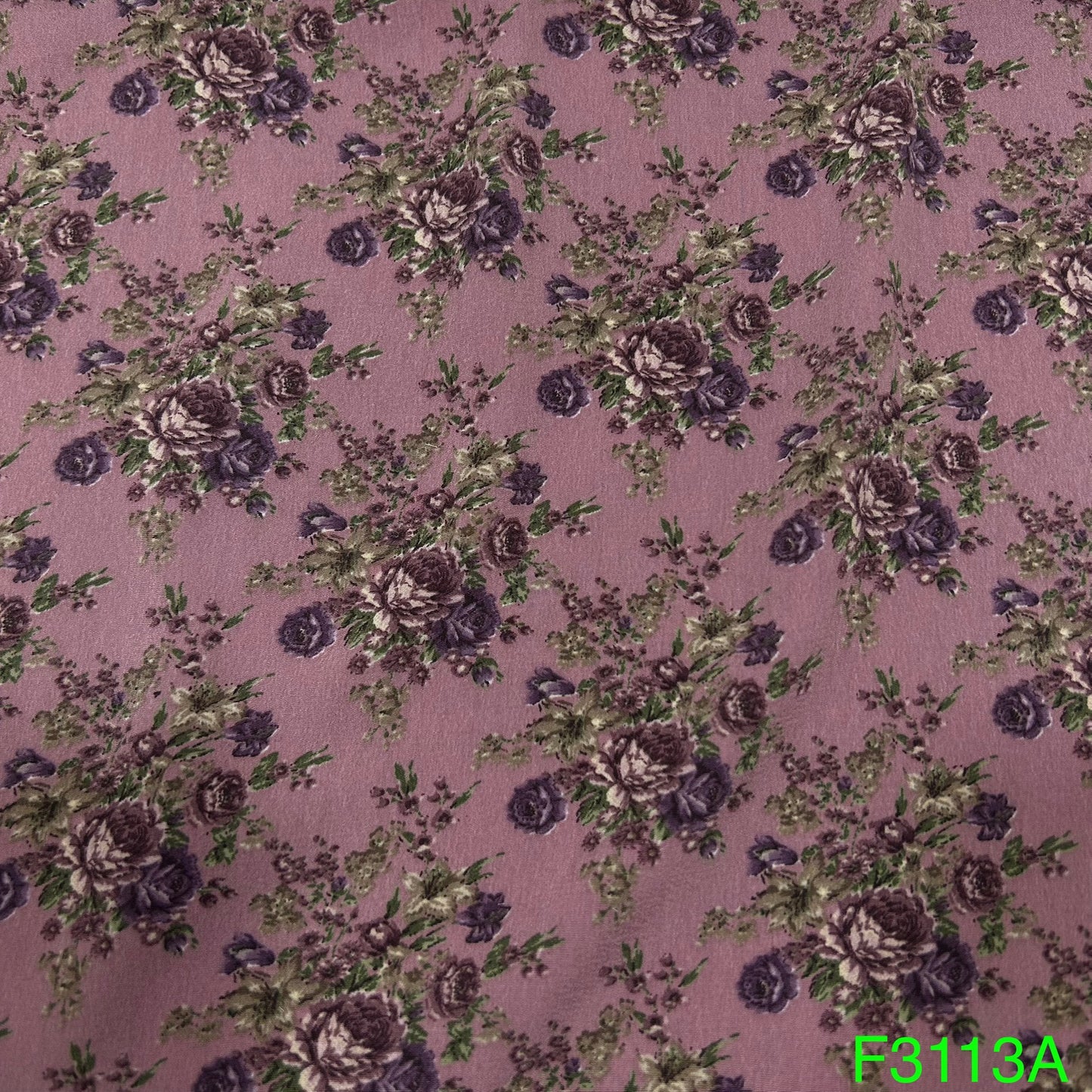 Printed Crepe Fabric-F3113