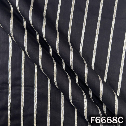 Gota Patti Cambric Cotton Fabric - F6668